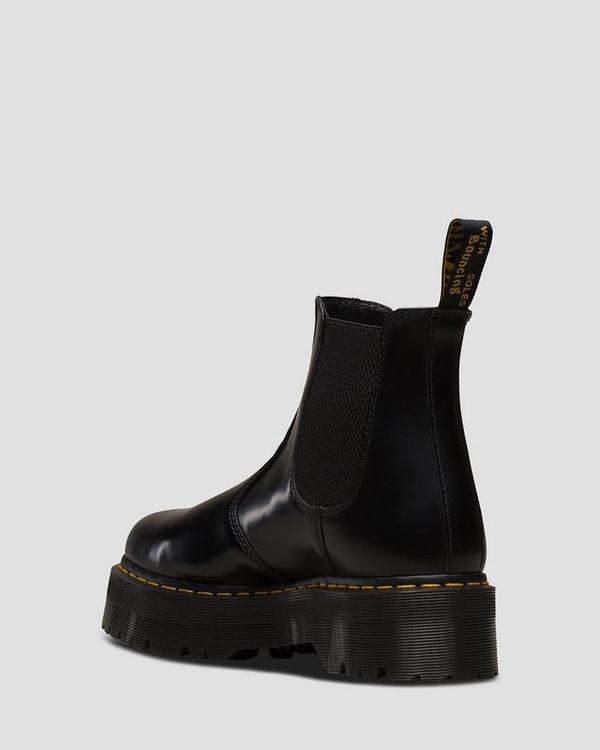 Dr Martens Dámské Boty Na Platformě 2976 Černé, CZ-760532